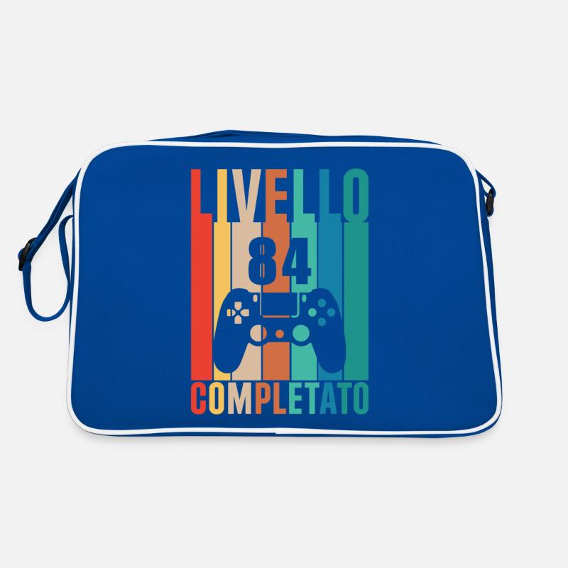 Geburtstagsstufe 84 Retro Tasche