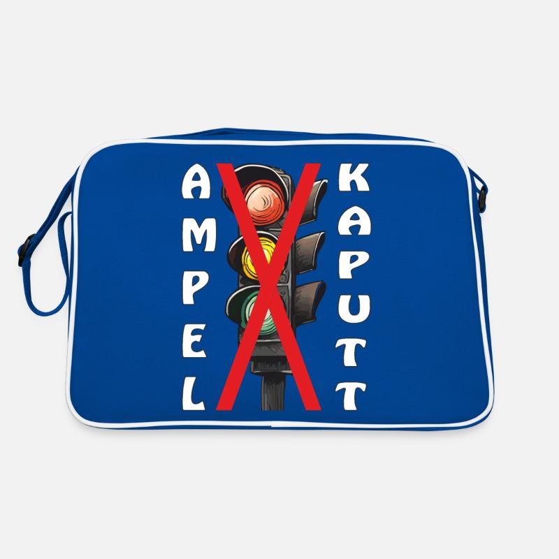 AMPEL KAPUTT Retro Tasche