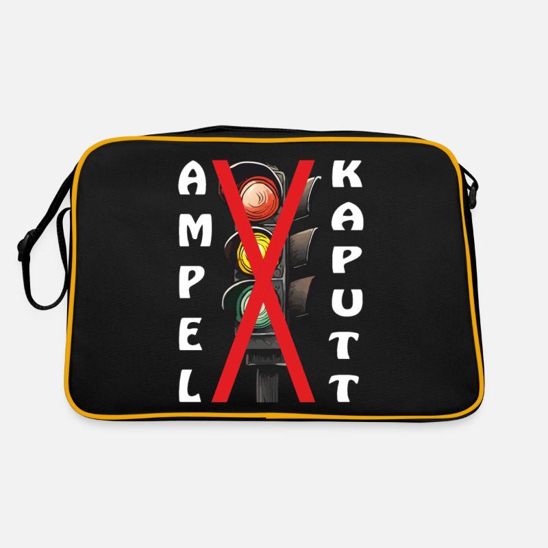 TRAFFIC LIGHT BROKEN Retro Bag