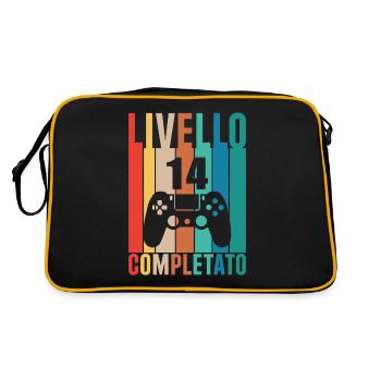Level 14 Completed 14 Player Level 14 - Retro Bag - black/gold - Back
