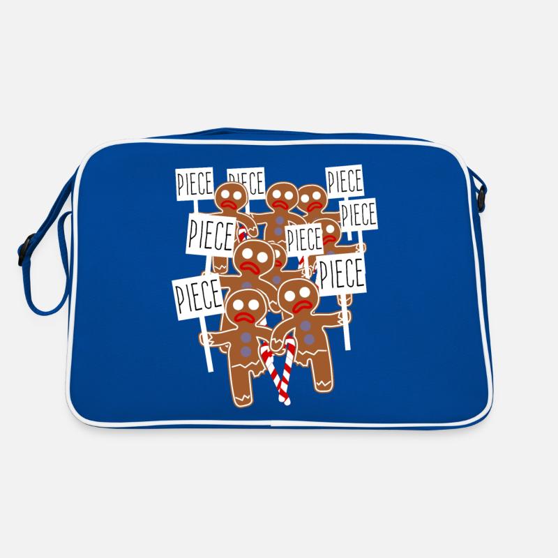 Gingerbread Man Gingerbread Men Retro Tasche