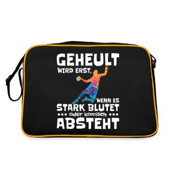Bloody Handball Dance - Retro Bag - black/gold - Back