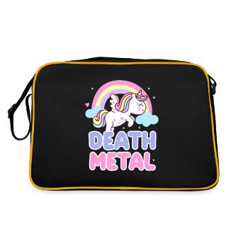 Cadeau de Festival de musique Death Metal - Sac Retro - noir/or - Dos