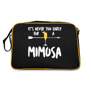 Mimosen Brunch Mimosa - Sac Retro - noir/or - Dos