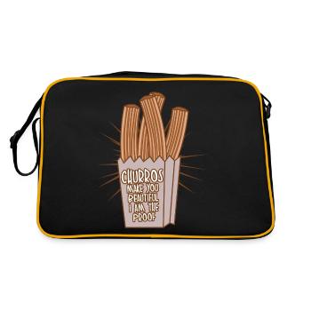 Churros Churro Churrería - Sac Retro - noir/or - Dos