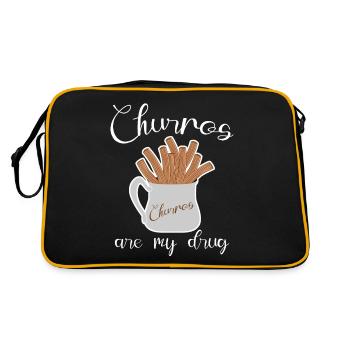 Churro Churros Churrería - Sac Retro - noir/or - Dos