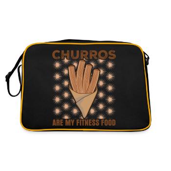 Churros Joke Churrería - Sac Retro - noir/or - Dos