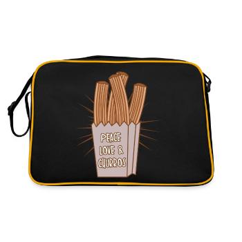 Churrería Churros - Sac Retro - noir/or - Dos