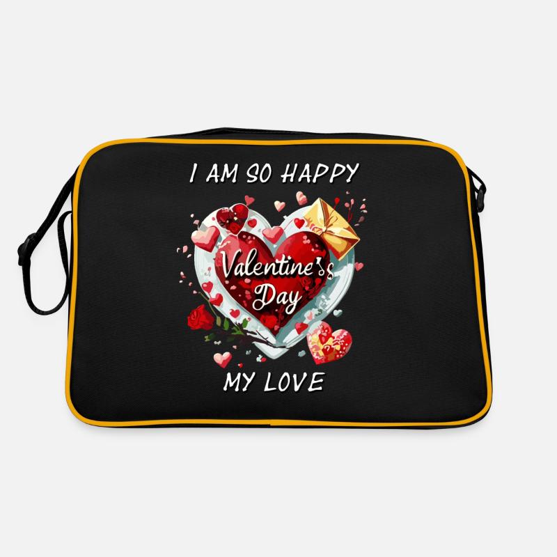 SAINT-VALENTIN JOYEUX MON AMOUR Sac Retro