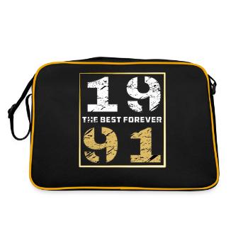 LE MEILLEUR POUR TOUJOURS 1991 - Sac Retro - noir/or - Dos