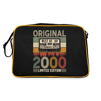 Tradition jubilaire intemporelle 2000 - Sac Retro - noir/or - Dos