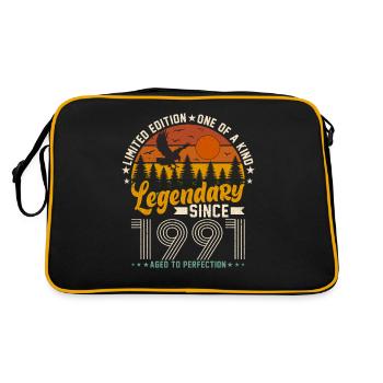 Timeless Elegance 1991 - Retro Bag - black/gold - Back