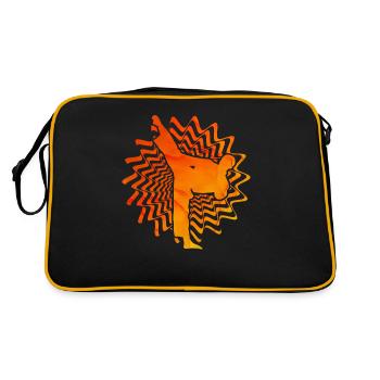Taekwondo - Sac Retro - noir/or - Dos