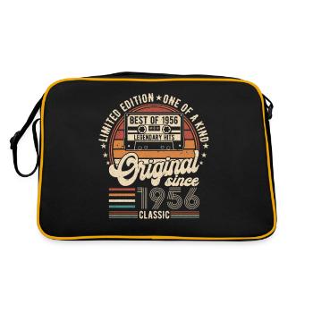 Anniversaire 49 Ans Original 1976 Cadeau Fête - Sac Retro - noir/or - Dos