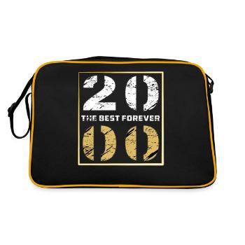 LE MEILLEUR FOREVER 2000 - Sac Retro - noir/or - Dos