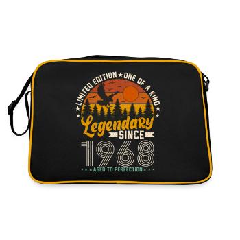 Né légendaire en 1968 - Sac Retro - noir/or - Dos