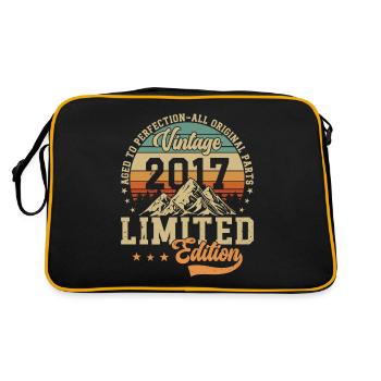 Joie d’anniversaire d’or 2017 - Sac Retro - noir/or - Dos