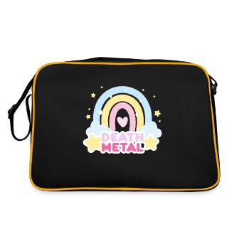 Cadeau de Festival de musique Death Metal - Sac Retro - noir/or - Dos