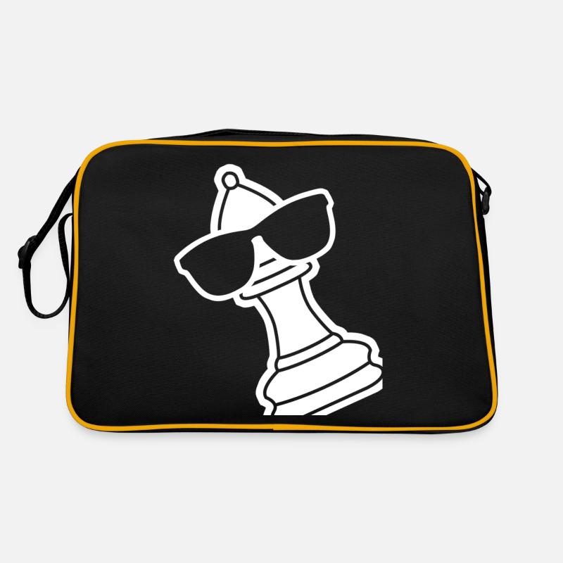 Pièces d’échecs Échiquier Sac Retro