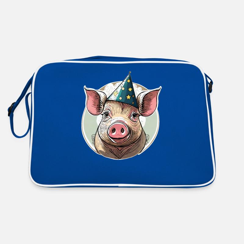 SCHWEIN FEIERN Retro Tasche