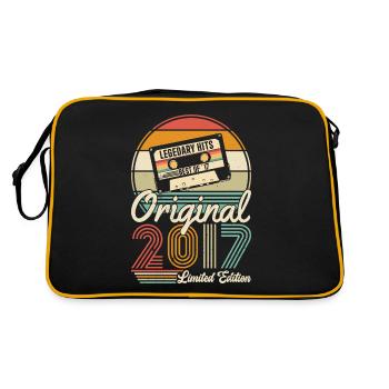 2017 - Millésime 2017 - Fantastique depuis 2017 - Sac Retro - noir/or - Dos