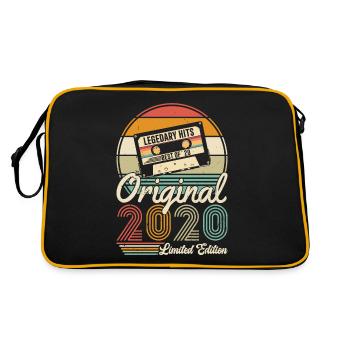 2020 - Sac Retro - noir/or - Dos