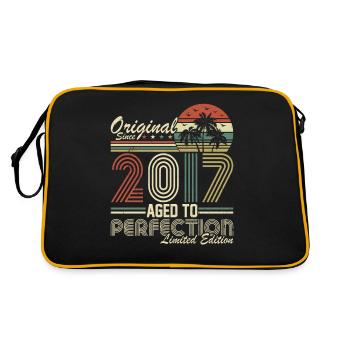 2017 - Millésime 2017 - Fantastique depuis 2017 - Sac Retro - noir/or - Dos