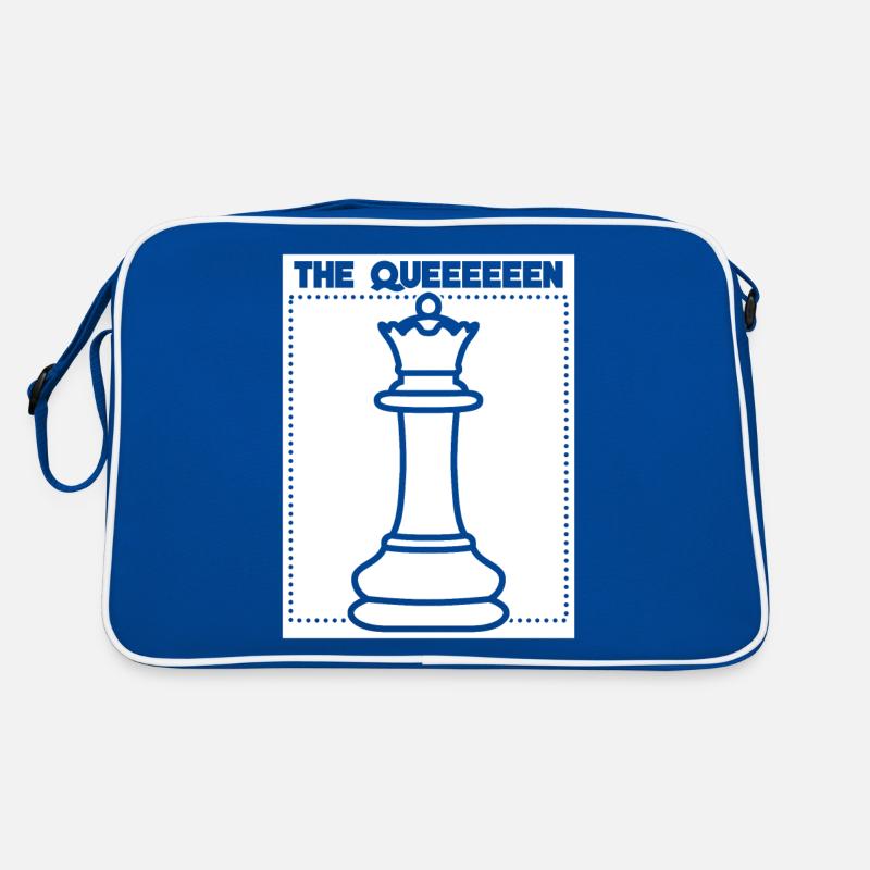 Chess Queen Chess Board Chess Player Retro Tasche