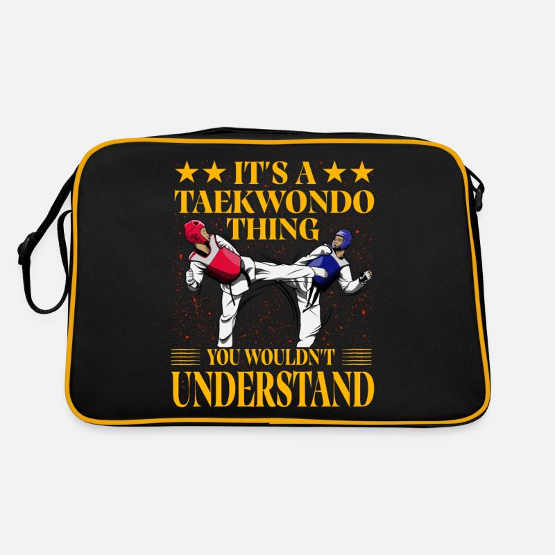 C’est un truc de taekwondo que vous ne comprendriez pas Sac Retro