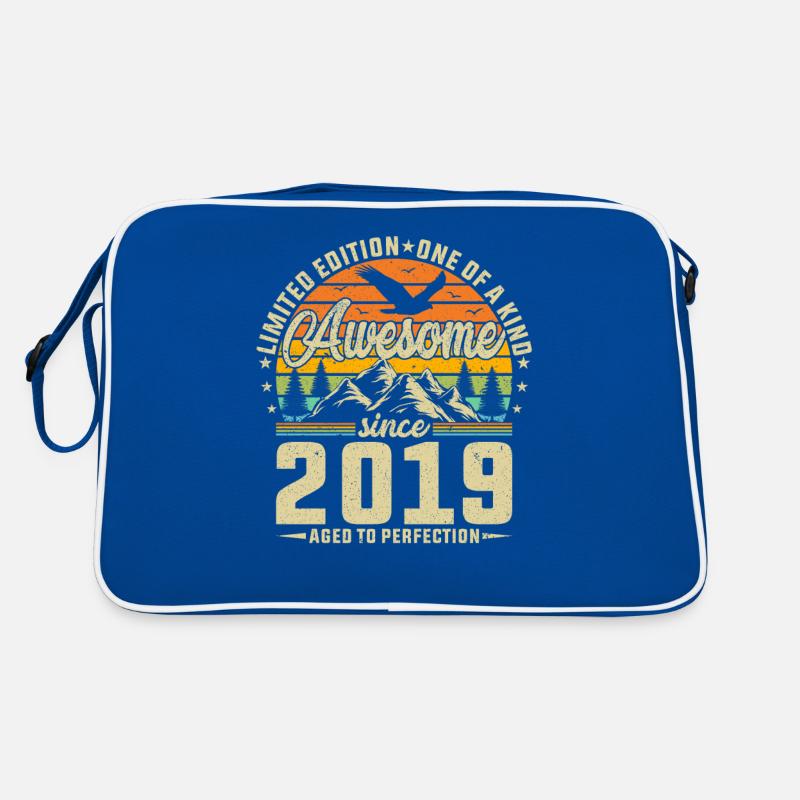 Design rétro créatif de célébration d’anniversaire 2019 Sac Retro