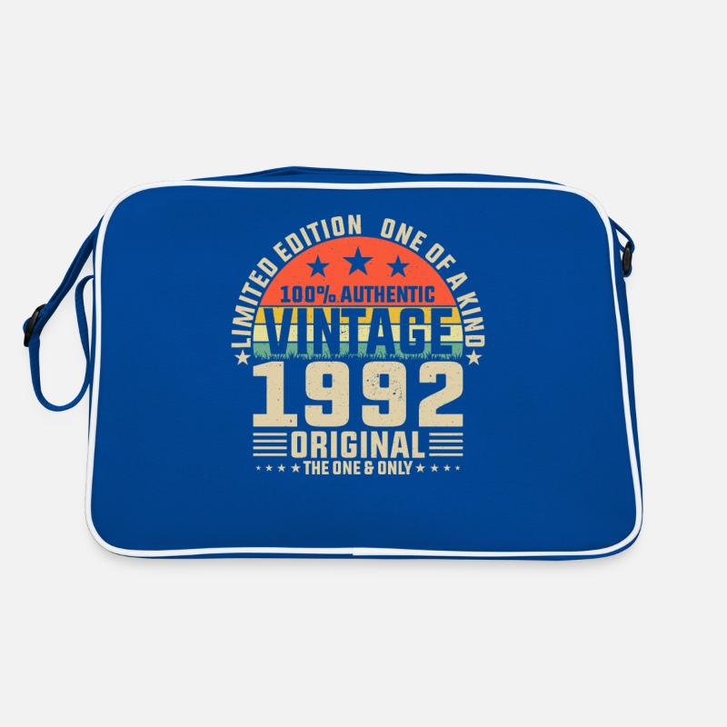 Original 1992 anniversaire Vintage nostalgie Sac Retro