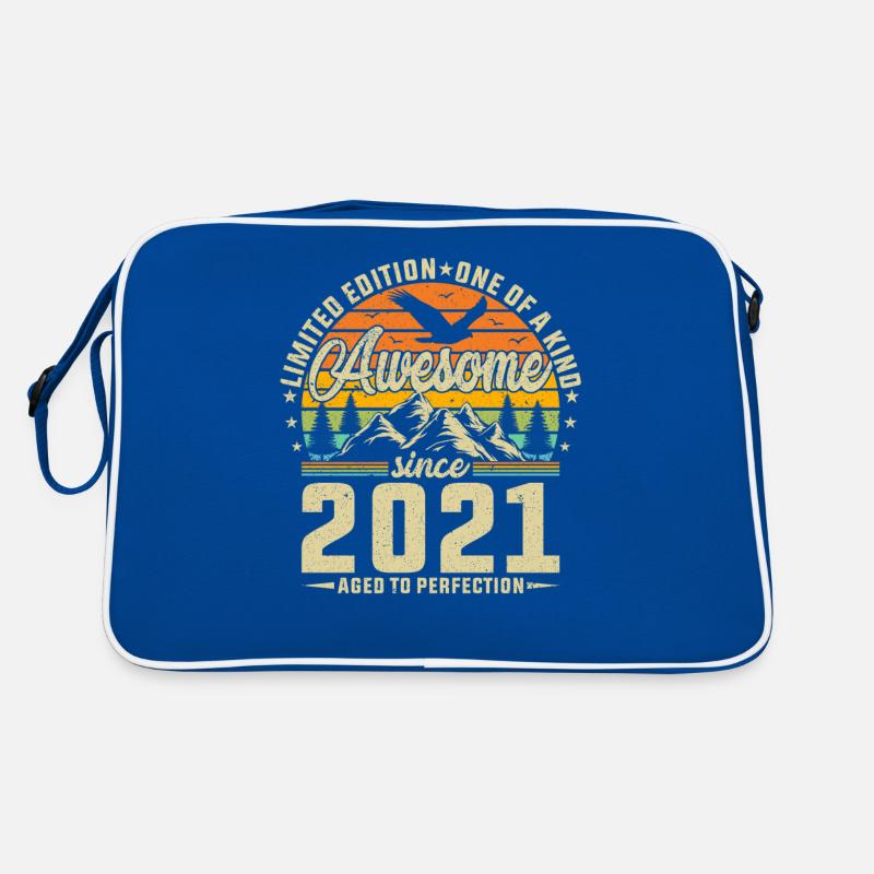 Creative 2021 Retro Birthday Design Retro Bag