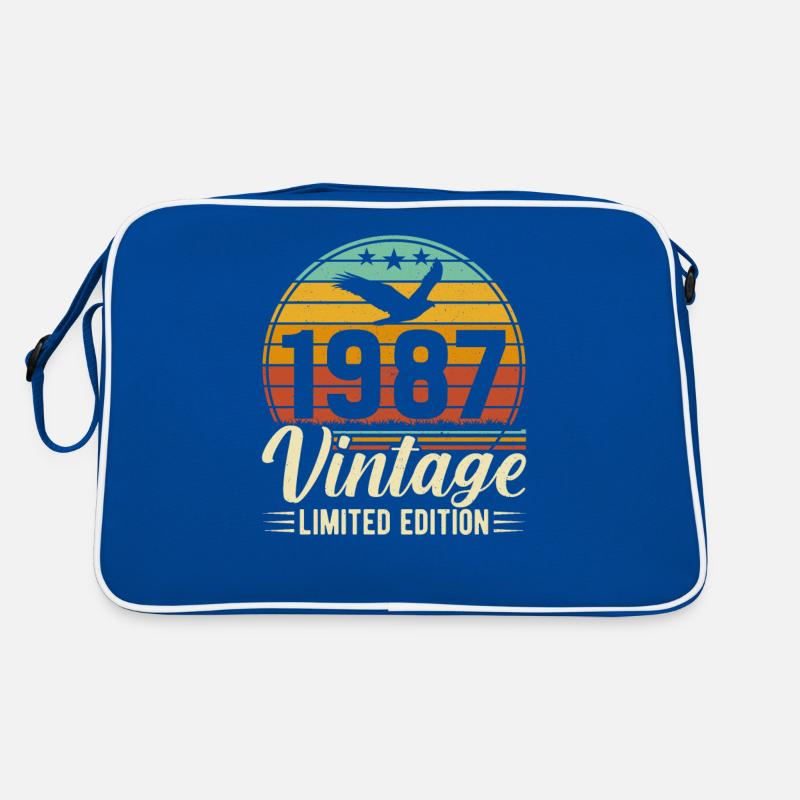 Unique 1987 année de naissance rétro Design Sac Retro