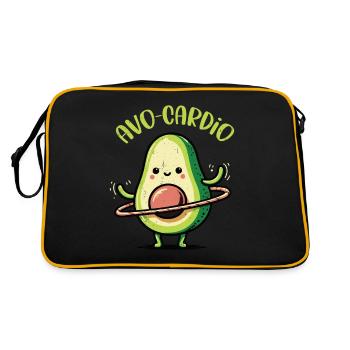Avocado - Retro Bag - black/gold - Back