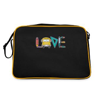 Busman - Retro Bag - black/gold - Back