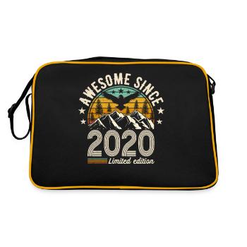 2020 - Sac Retro - noir/or - Dos