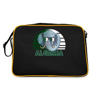 Algérie - Sac Retro - noir/or - Dos