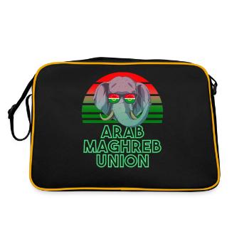 Union du Maghreb arabe - Sac Retro - noir/or - Dos