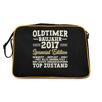 2017 - Millésime 2017 - Fantastique depuis 2017 - Sac Retro - noir/or - Dos