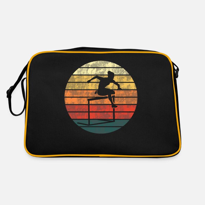 Parcours d’obstacles au coucher du soleil - Sportglanz Sac Retro
