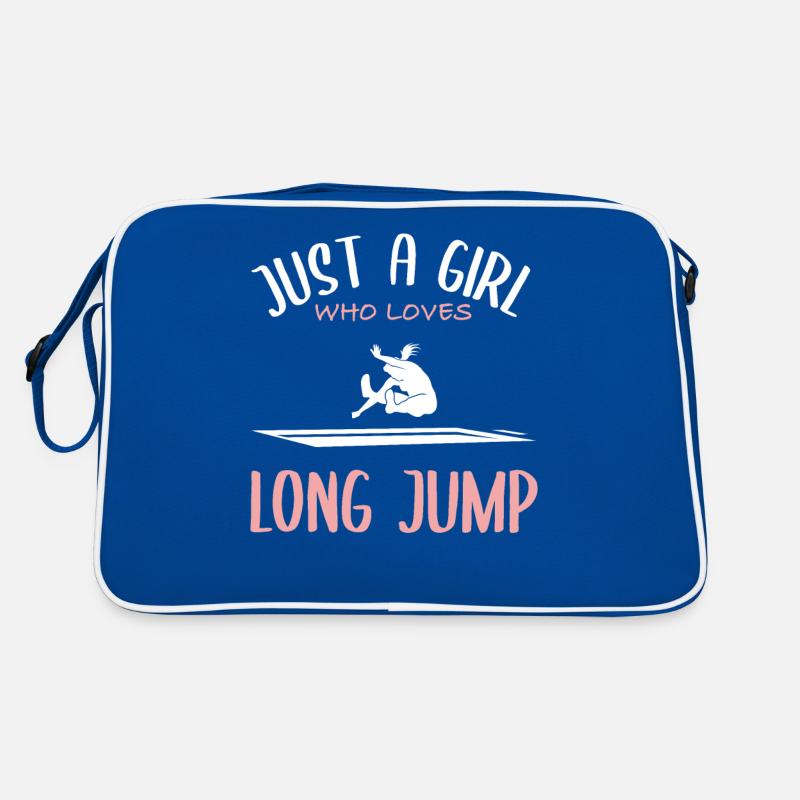 Weitsprung-Liebe Retro Tasche