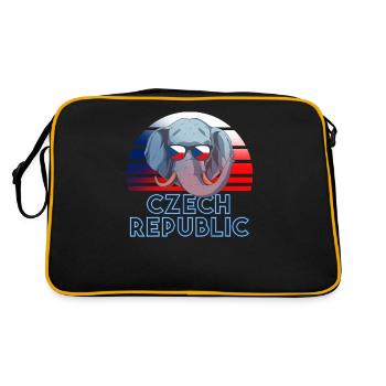 Czech Republic - Retro Bag - black/gold - Back