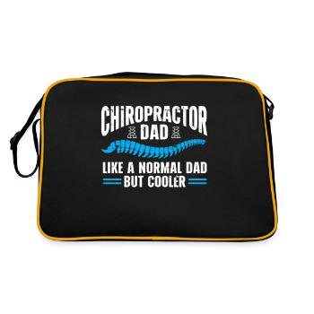 Chiropraticien Chiropratique - Sac Retro - noir/or - Dos