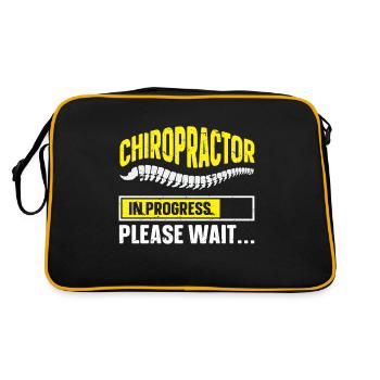 Chiropraticien Chiropratique - Sac Retro - noir/or - Dos