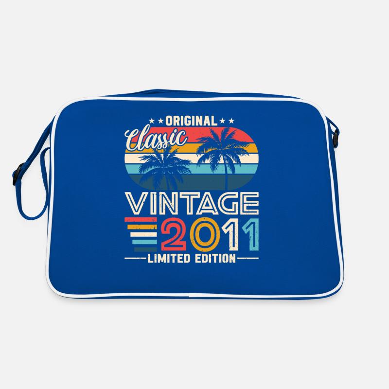 Vintage 2011 Birthday Gift Retro Bag