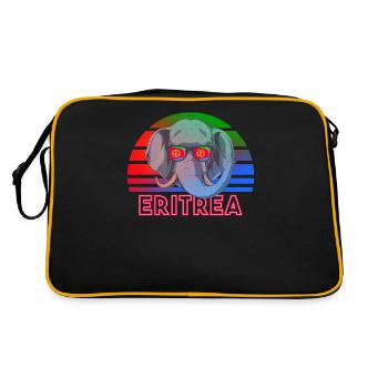 Eritrea - Retro Bag - black/gold - Back