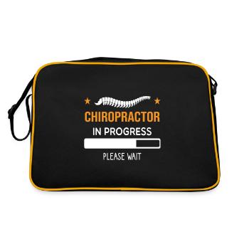 Chiropraticien Chiropratique - Sac Retro - noir/or - Dos
