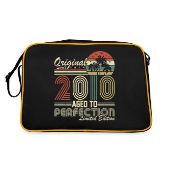 Original 2010 Vintage Vintage Anniversaire Rétro - Sac Retro - noir/or - Dos