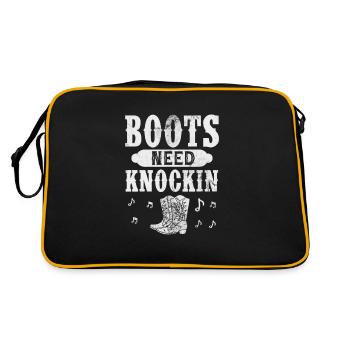 Country - Retro Bag - black/gold - Back