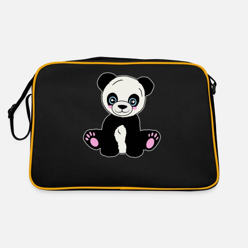 Adorable ami panda Sac Retro